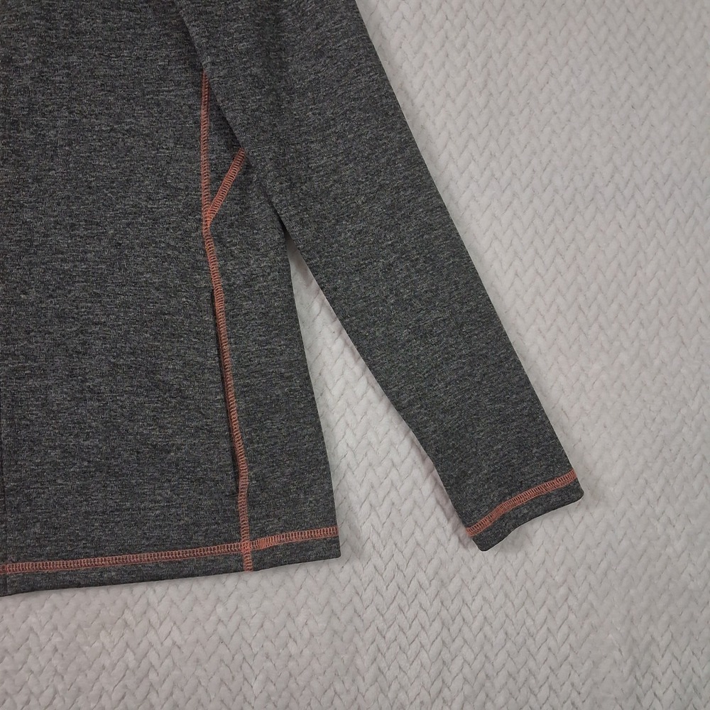 Harley-Davidson Full Zip Performance Jacket Womens Medium Gray Orange - Picture 4 of 12